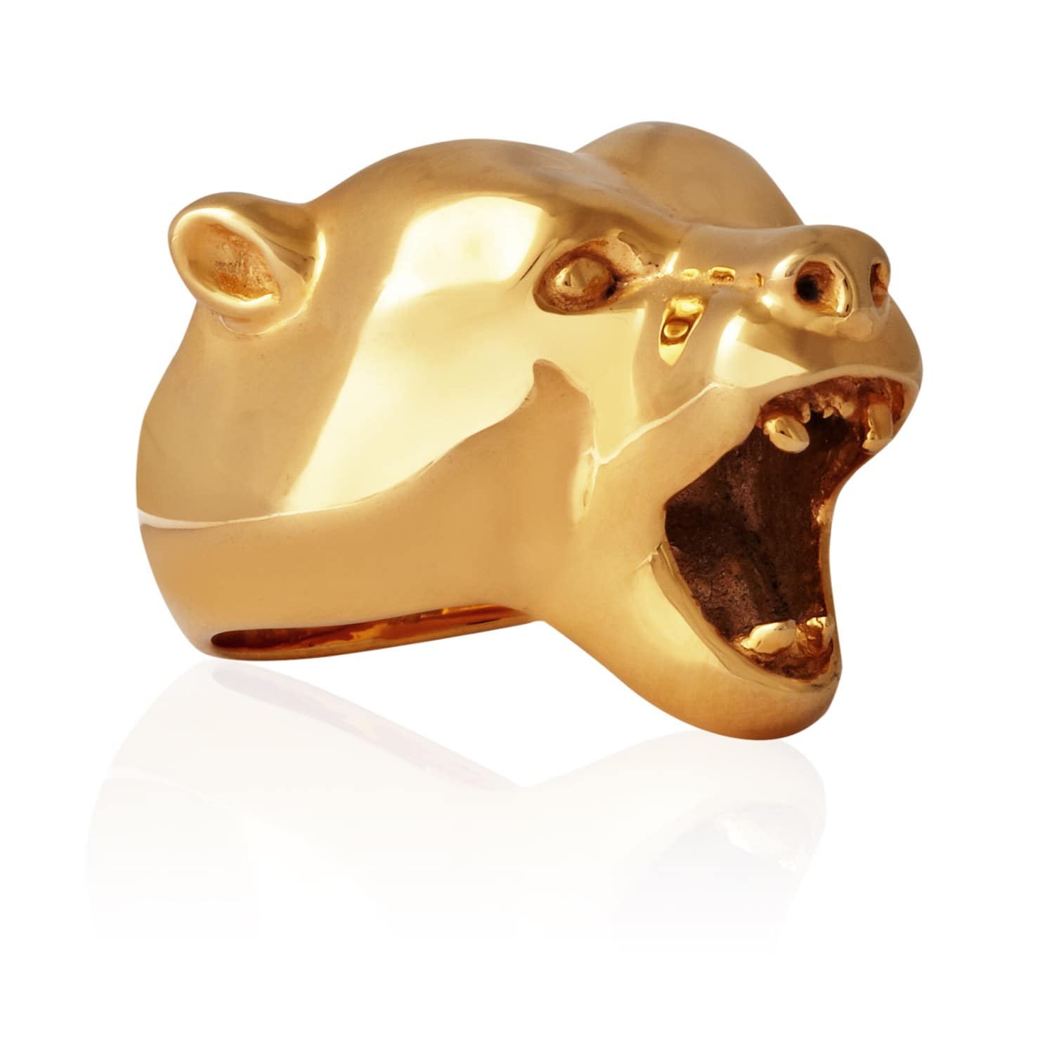 Bear Ring Gold by Strange Fruit