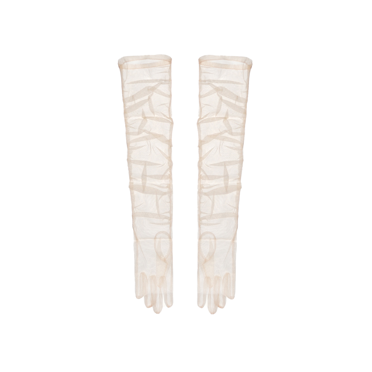Ioana Ciolacu Women's Neutrals Sand Gloves In Beige
