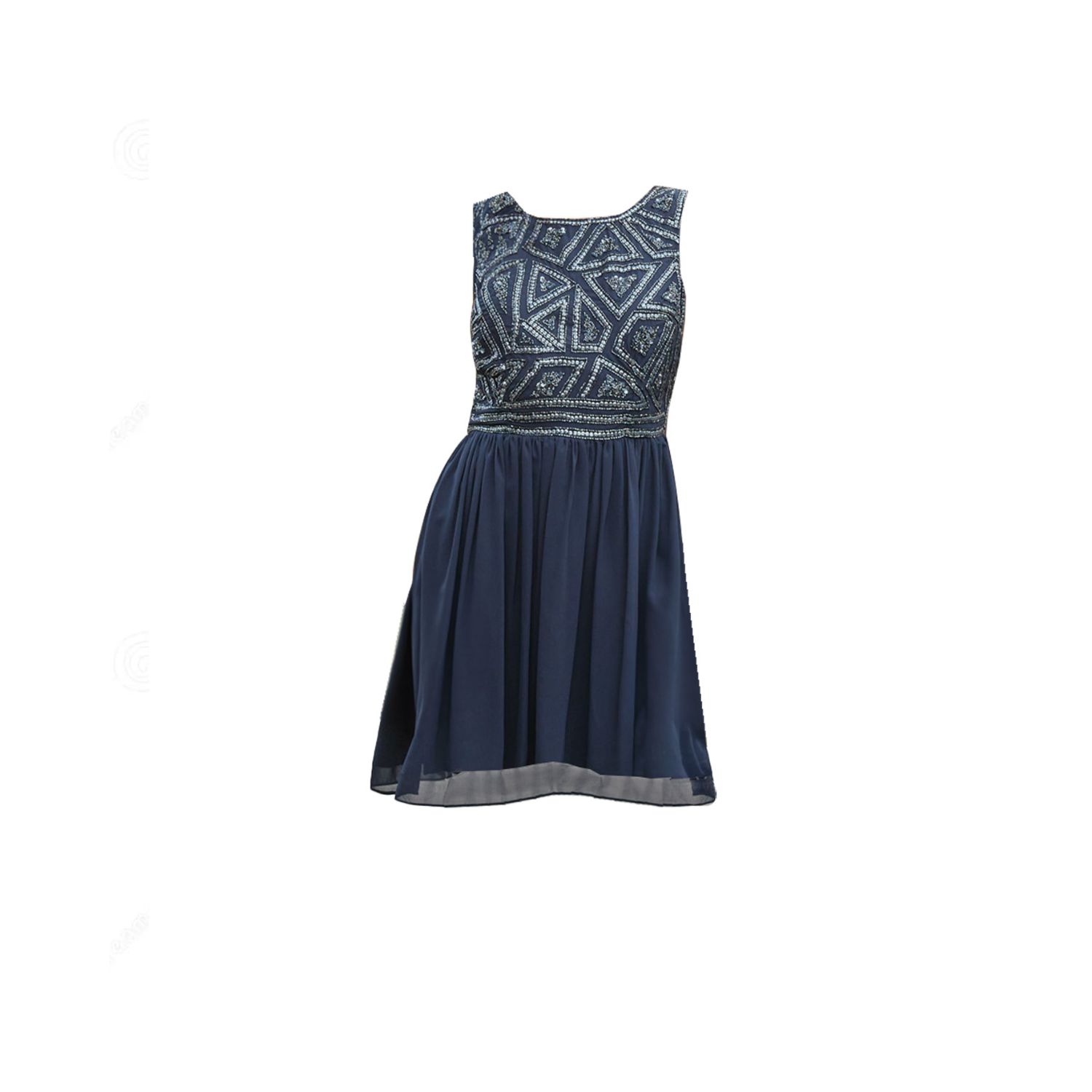 Ceylan Bcn Women's Blue Thani Mini Dress Navy In Blue