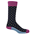 Peper Harow - Made In England Midnight Men's Pin Polka Socks & Cufflink Gift Box In Polka
