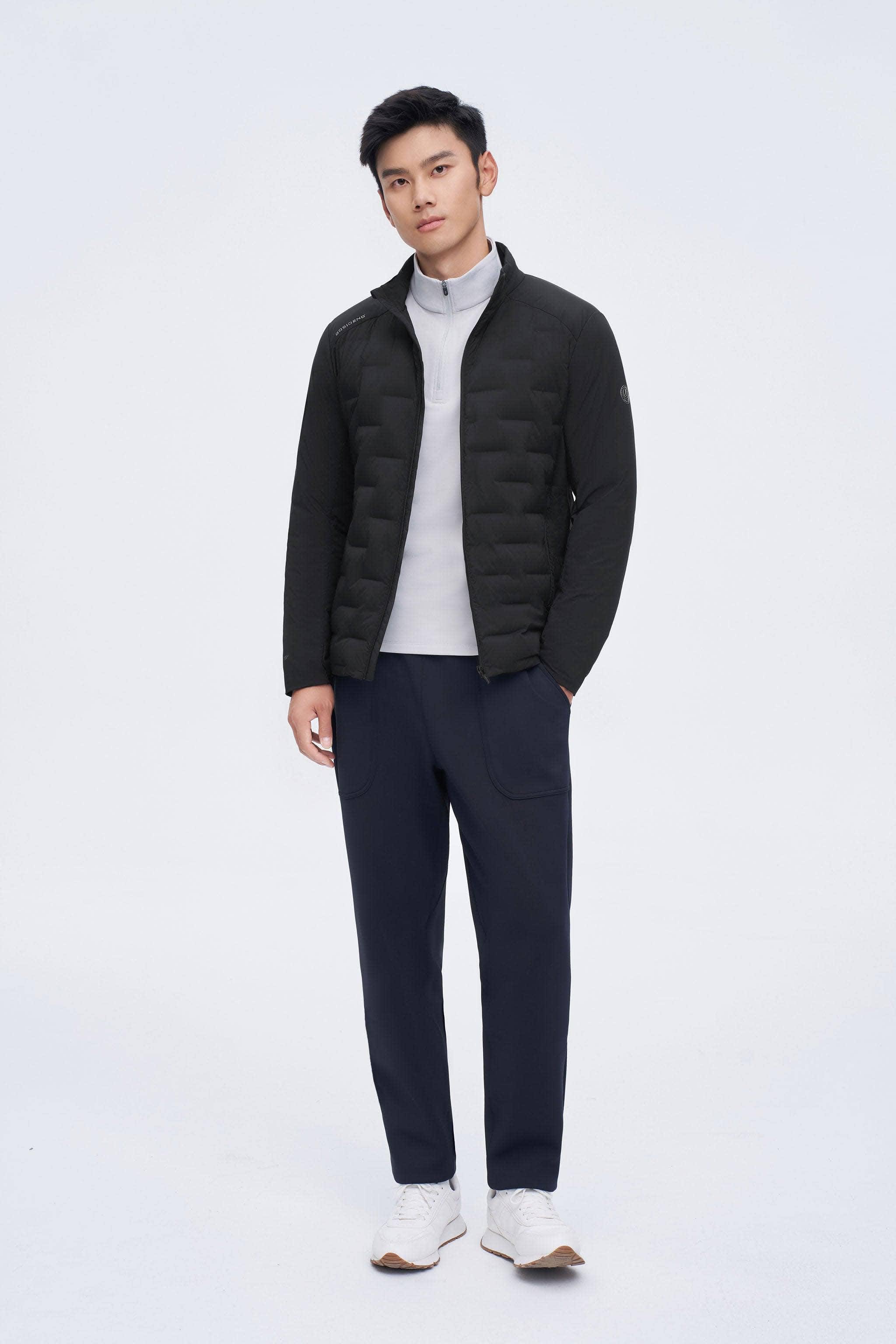 Men s Premium Goose Down Ultralight Jacket Black Bosideng
