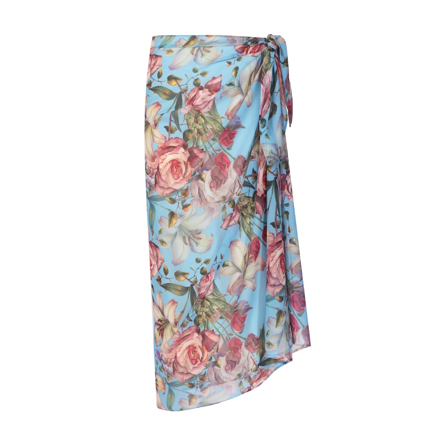 Nur Karaata Women's Blue Dianella Blu Pareo In Blue