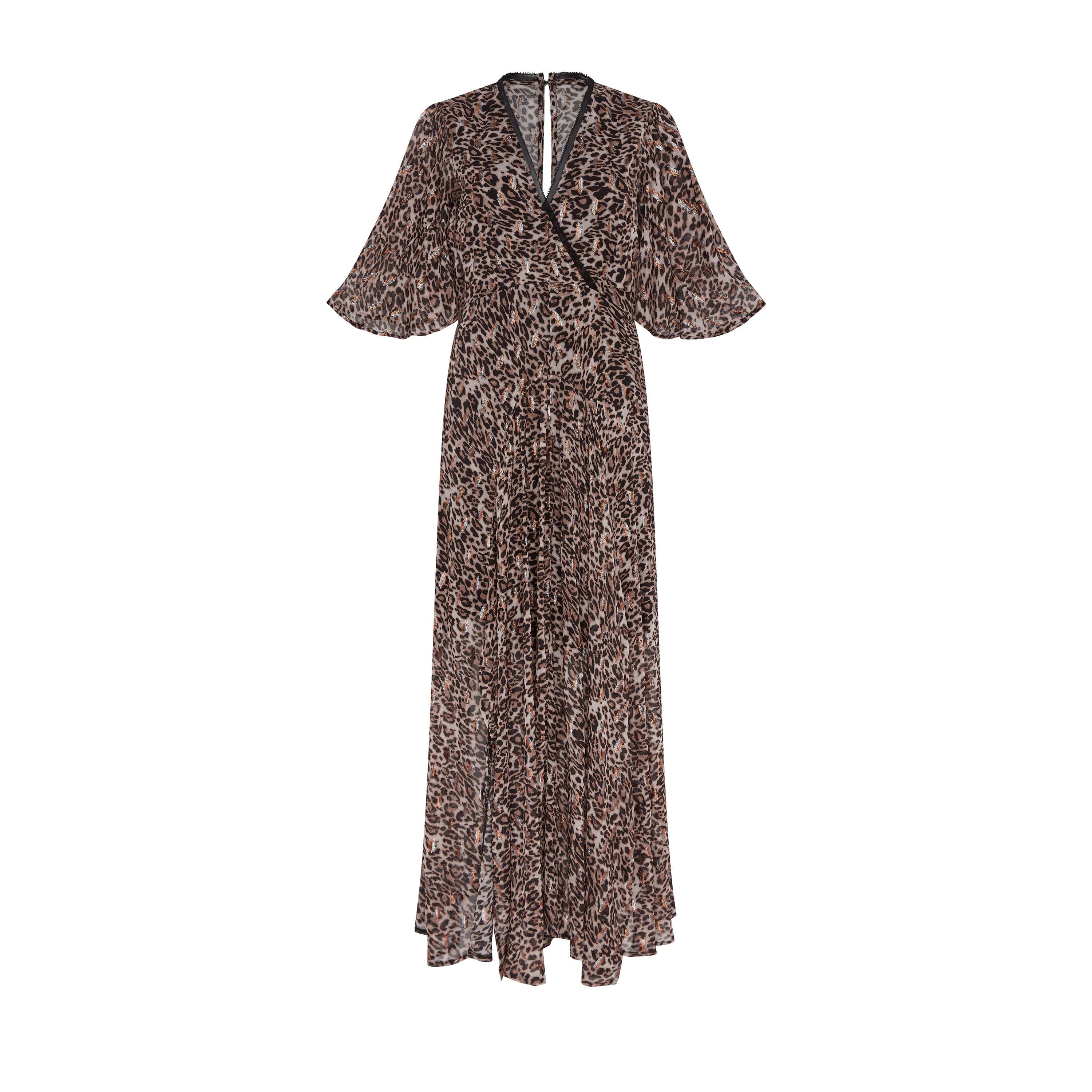 Rose & Nancy Women's Brown Sienna Print Dress In Brown