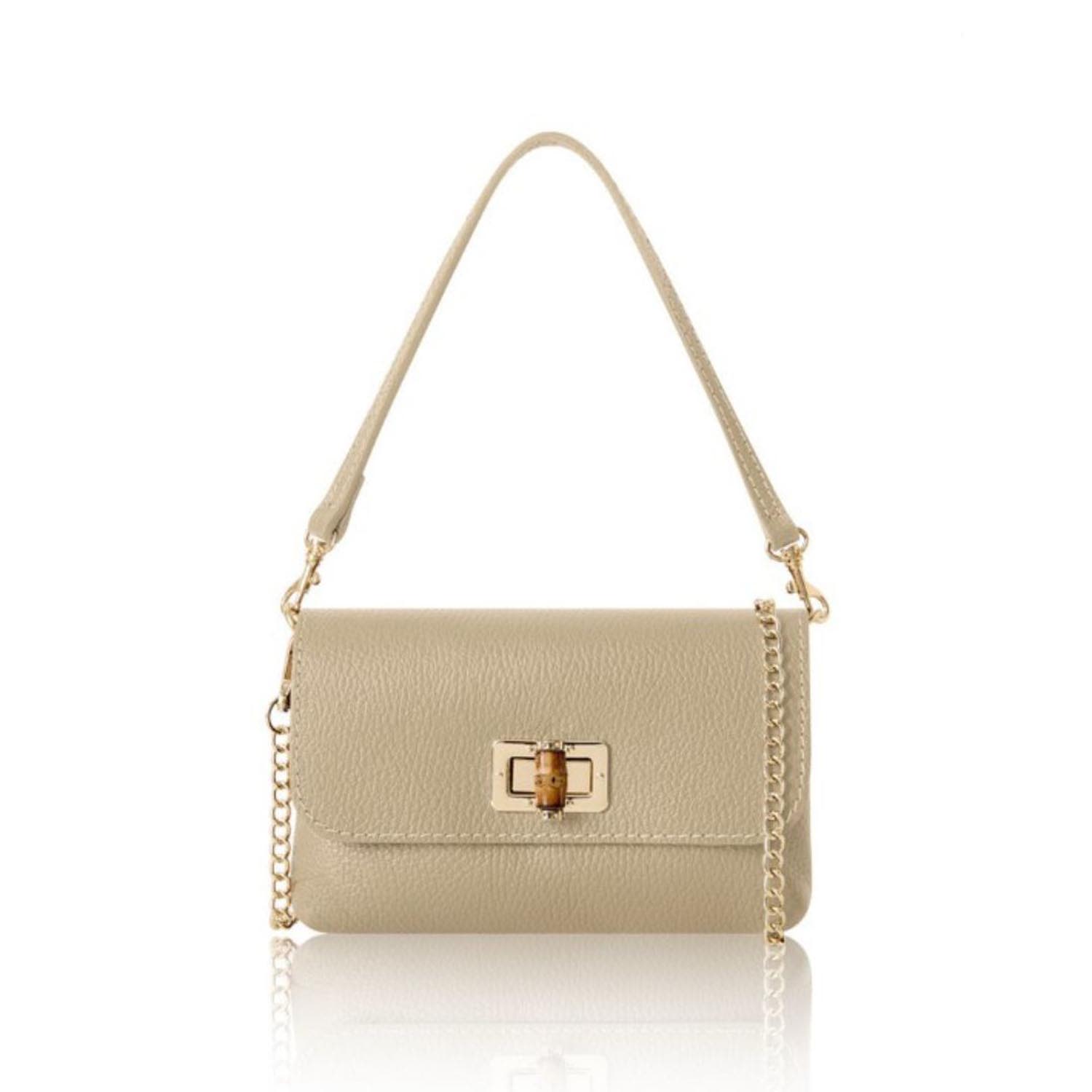 Betsy & Floss Women's Neutrals Jesi Handbag And Clutch Bag In Light Taupe In Multi