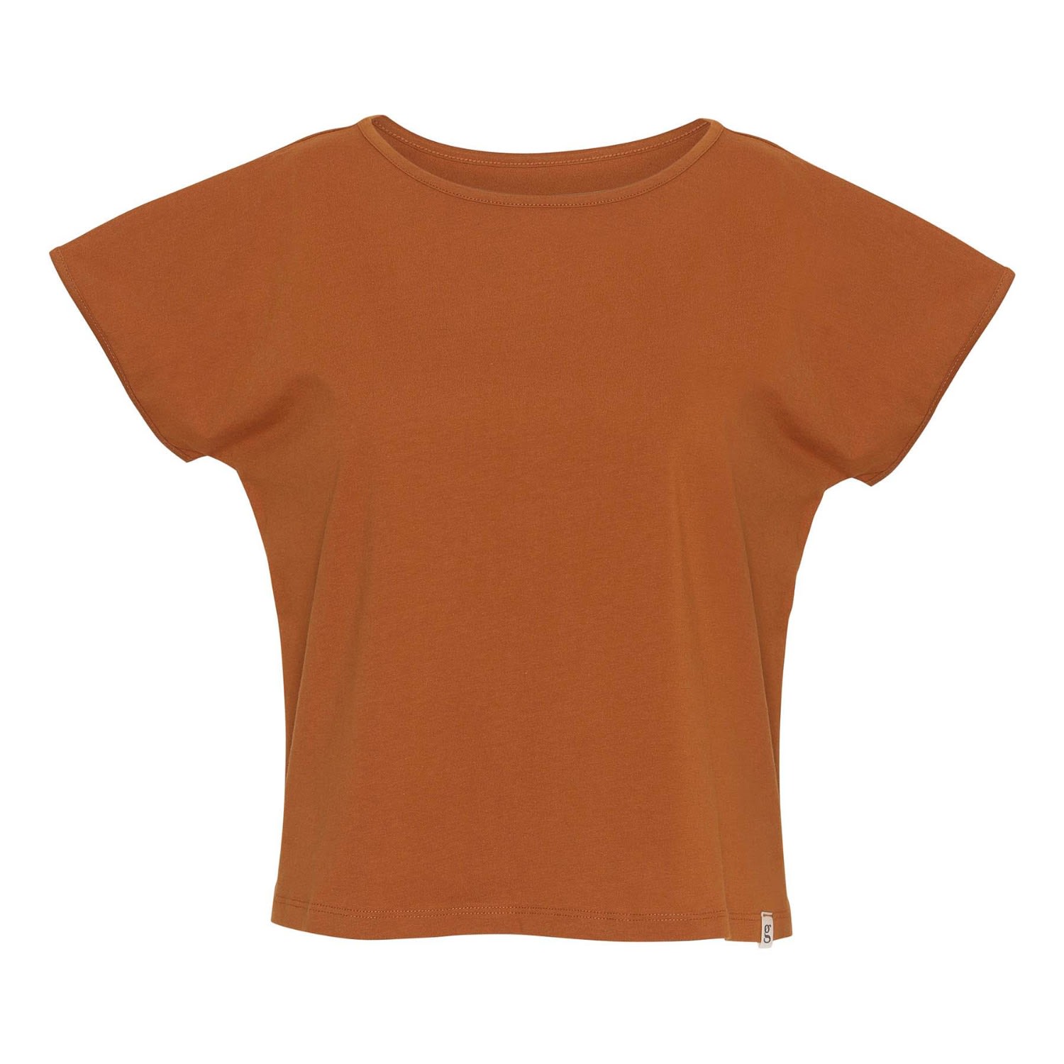 Women’s Yellow / Orange The Organic T-Shirt Karen - Amber Large Grobund