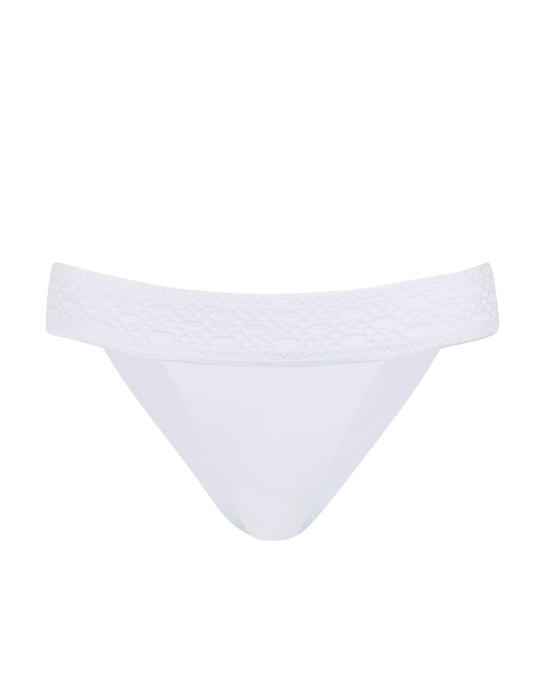 Leyla Maya Women's Sevi Bikini Bottoms - White In White