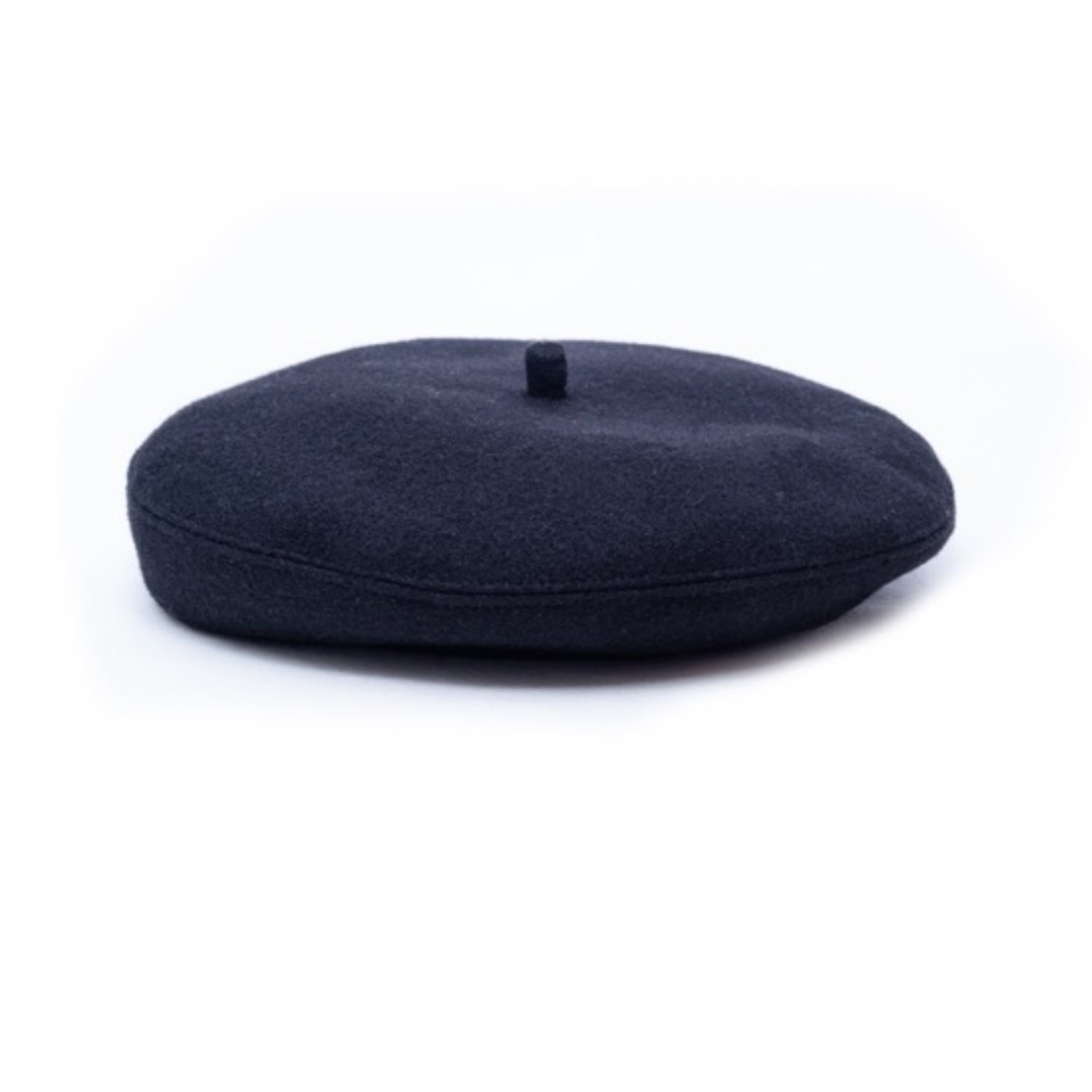 Women's Beret Wool Black | 57Cm | Anthony Peto