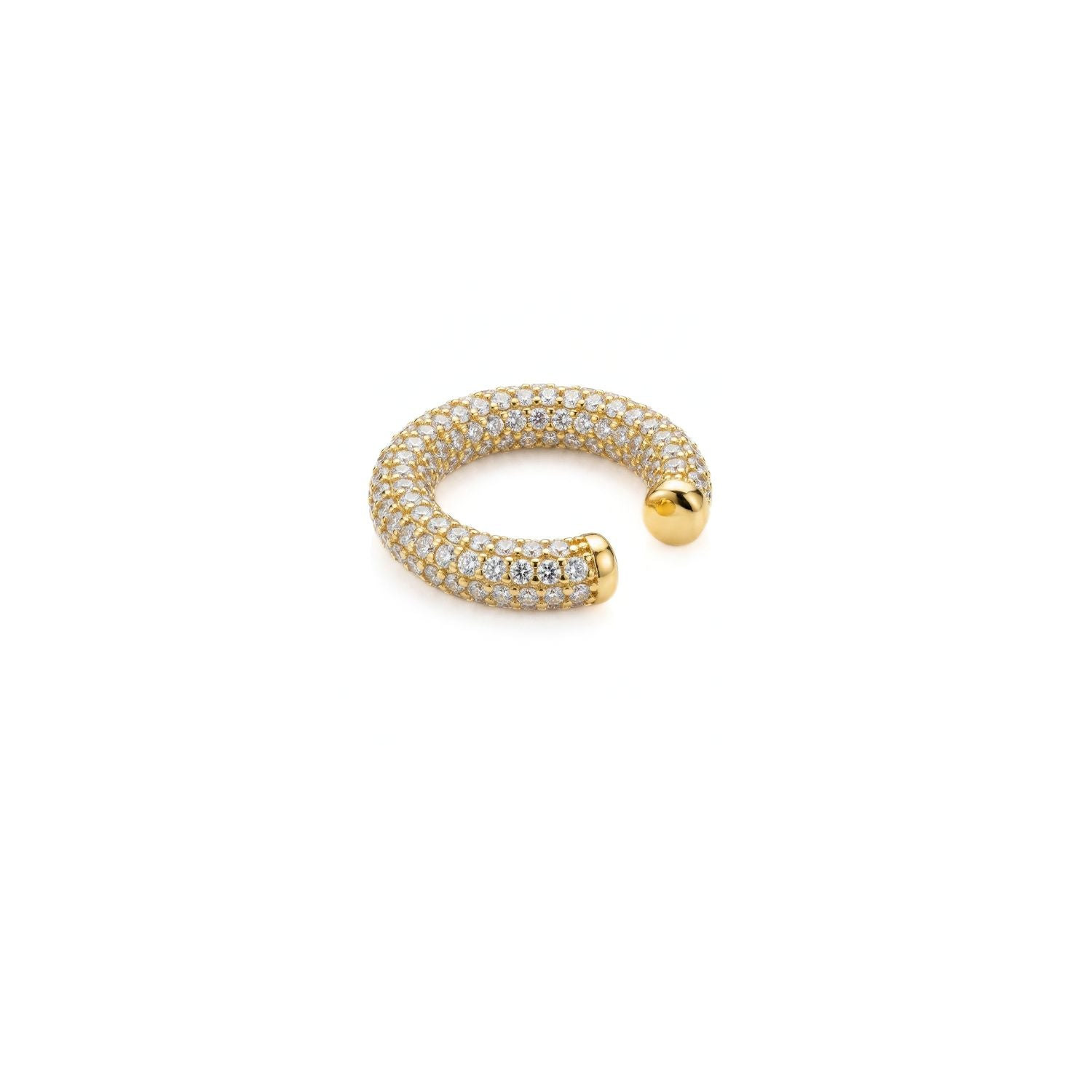 Women's Elara Cz Gold Plated Ear Cuff | Jaredjamin