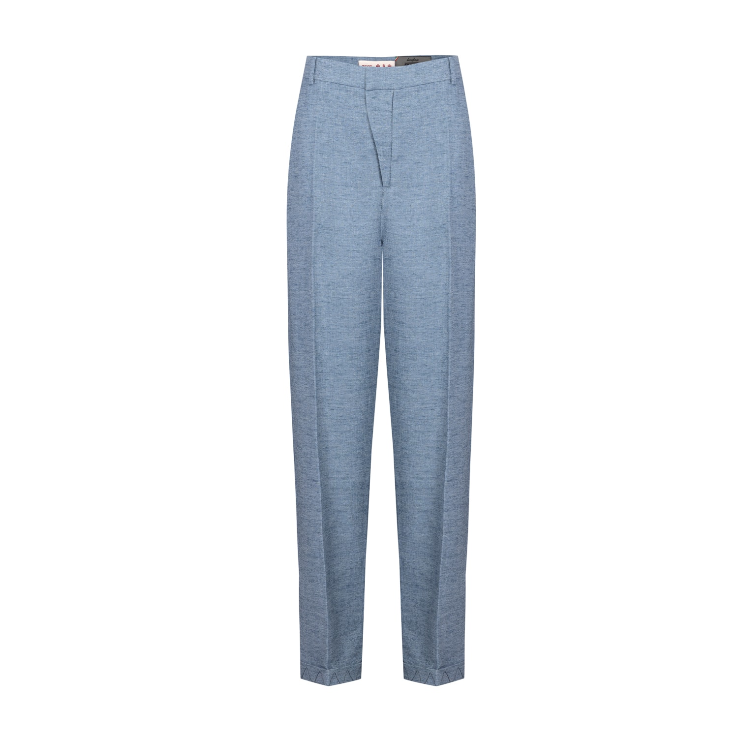 Pcfg Men's Neutrals / Blue Free Heaven Linen Casual Pant - Coronet Blue In Blue