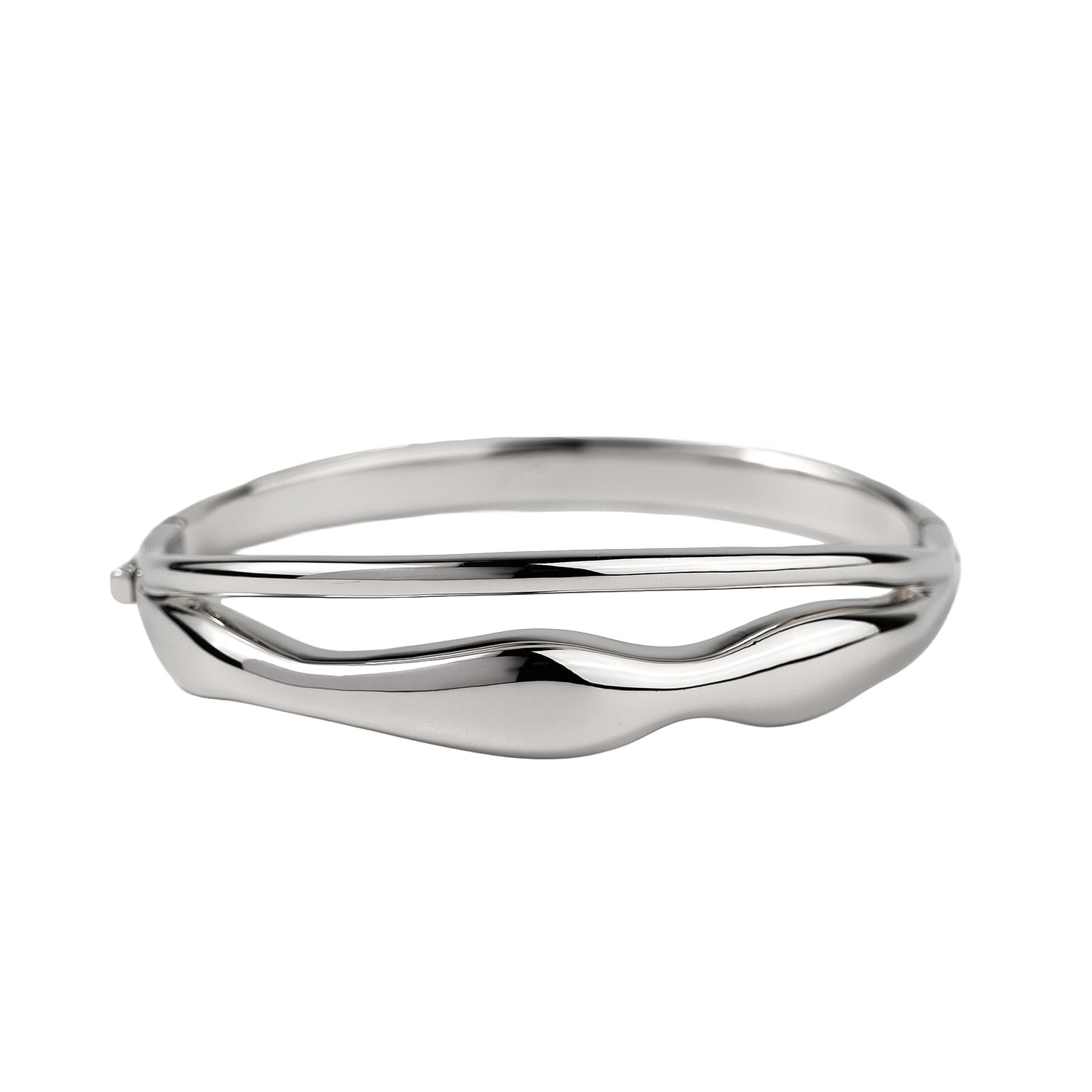 Zynnia Collective Women's Flow Cuff Silver In Metallic