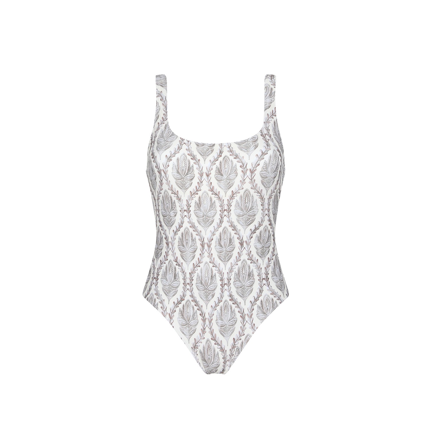 Women's Grey Sultana One Piece | Small | Aguaclara