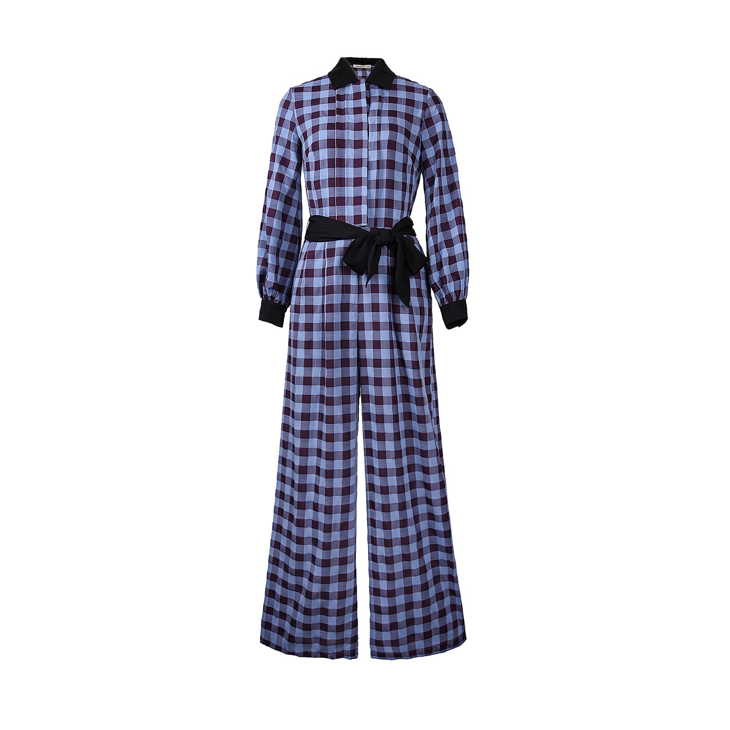 Emma Wallace Women's Furle Jumpsuit - Checks Prints
