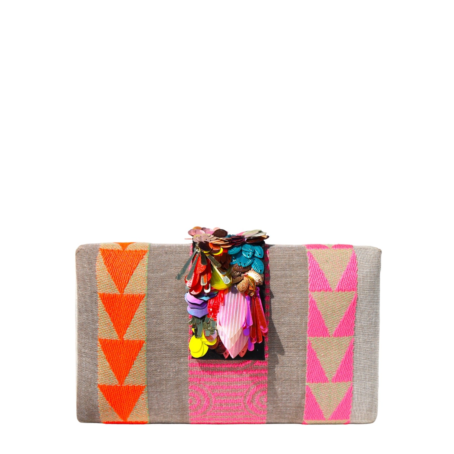 Women’s Pink / Purple / Yellow Desert Pinata Clutch Simitri