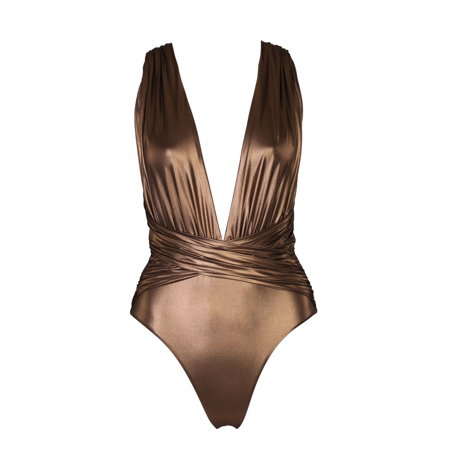 Metallic Bronze One Piece Metallic Bronze One Piece