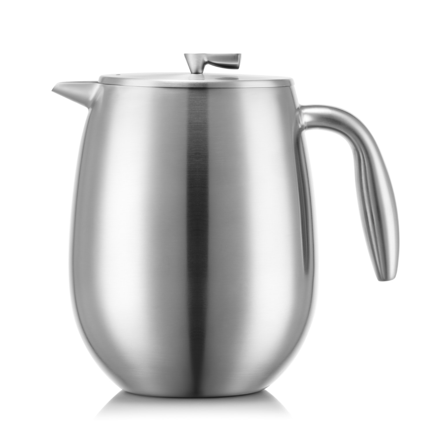 Bodum Neutrals  Columbia Coffee Maker Double Wall Chrome In Brown