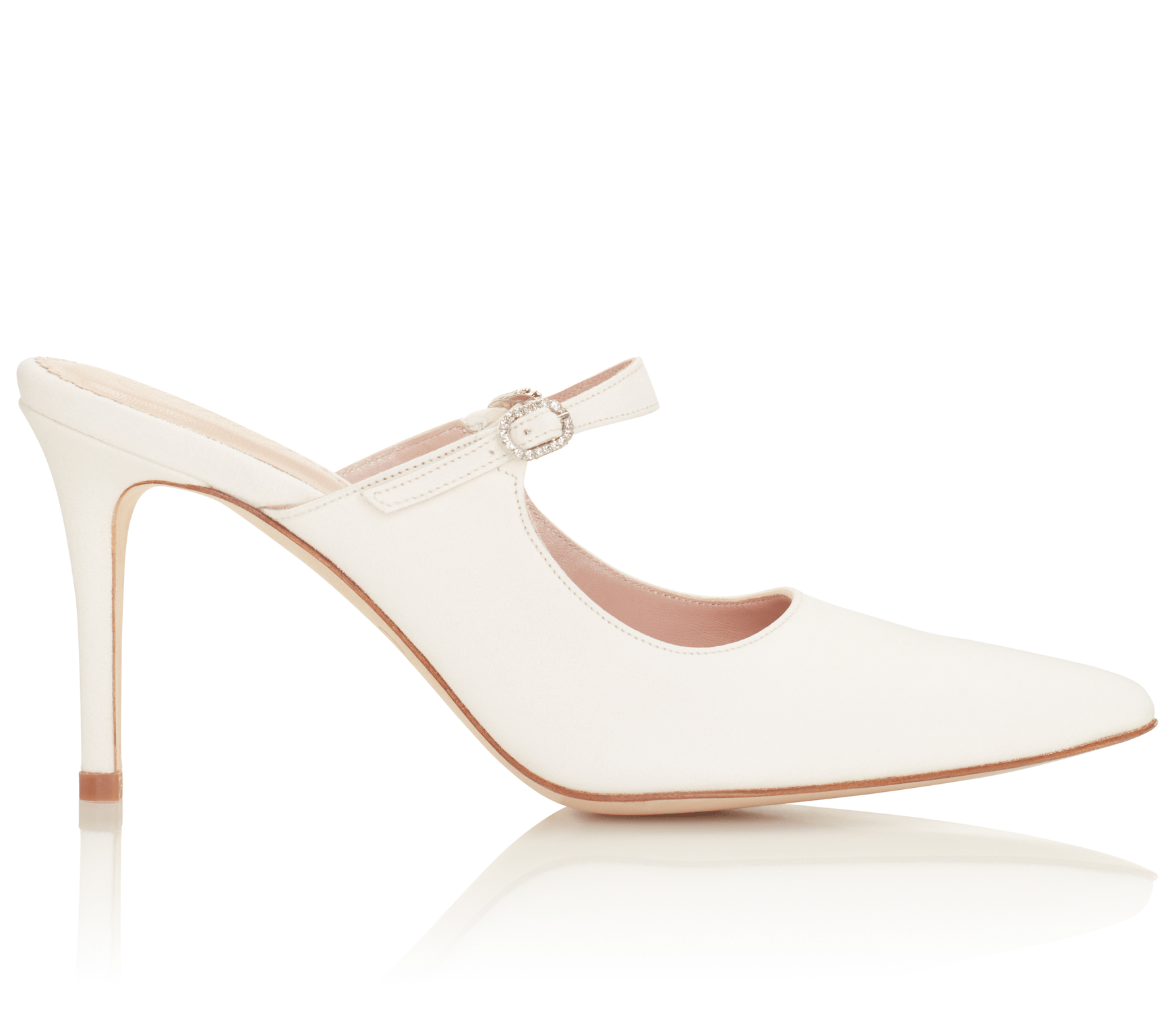 Women’s White Isabel Mule Ivory 9 Uk Emmy London