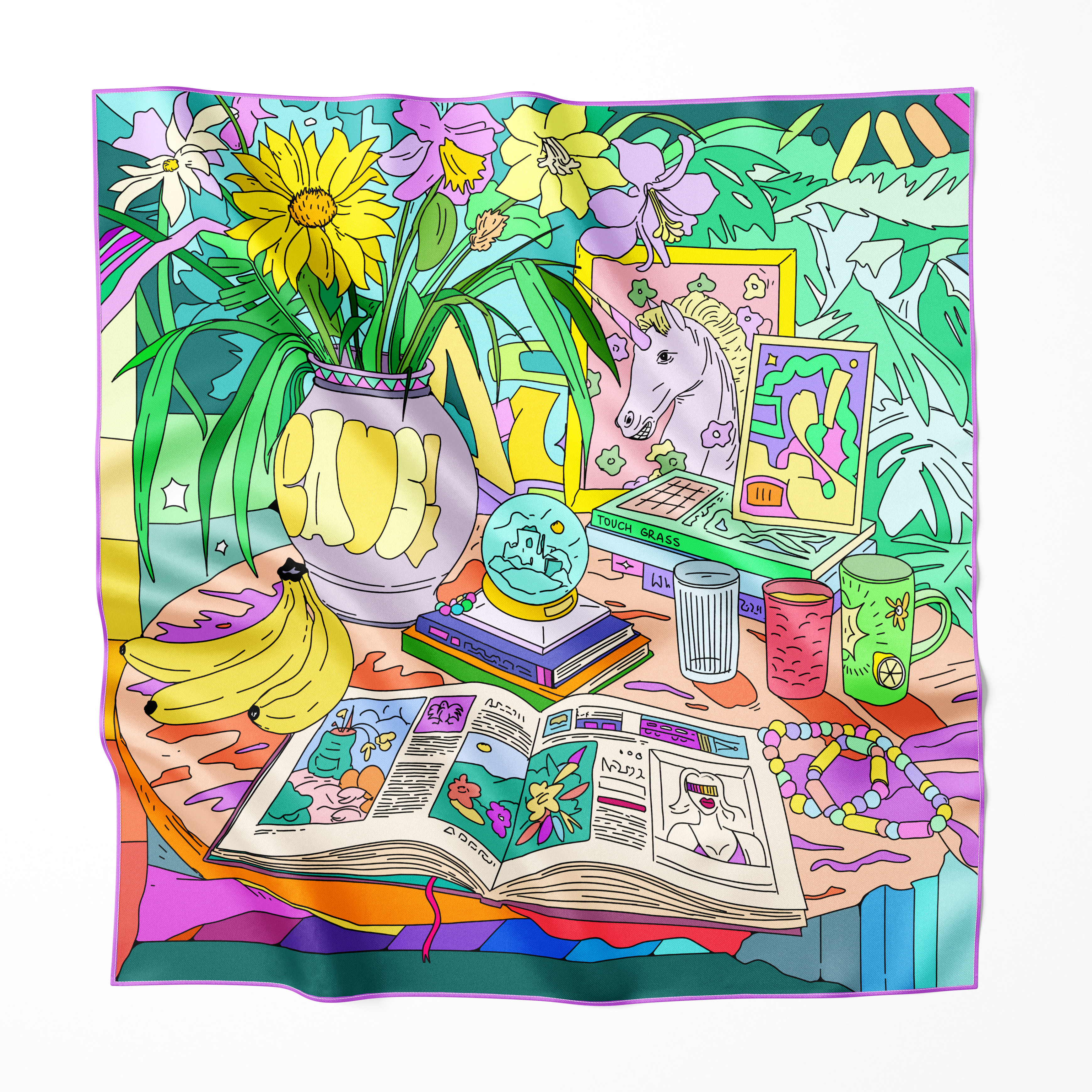 Pauser Women's  Silk: Pet In Green