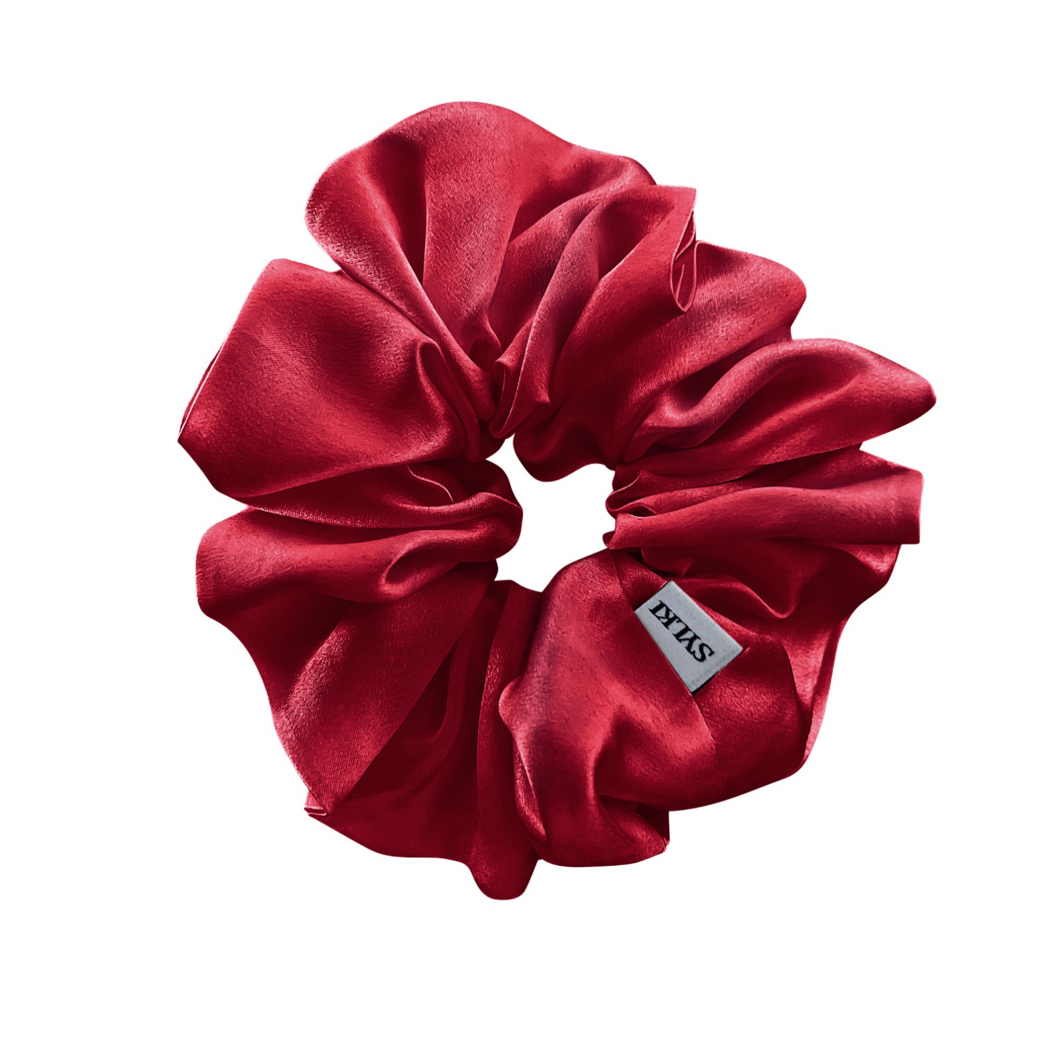 Women's Silk Scrunchie - Red | Sylki