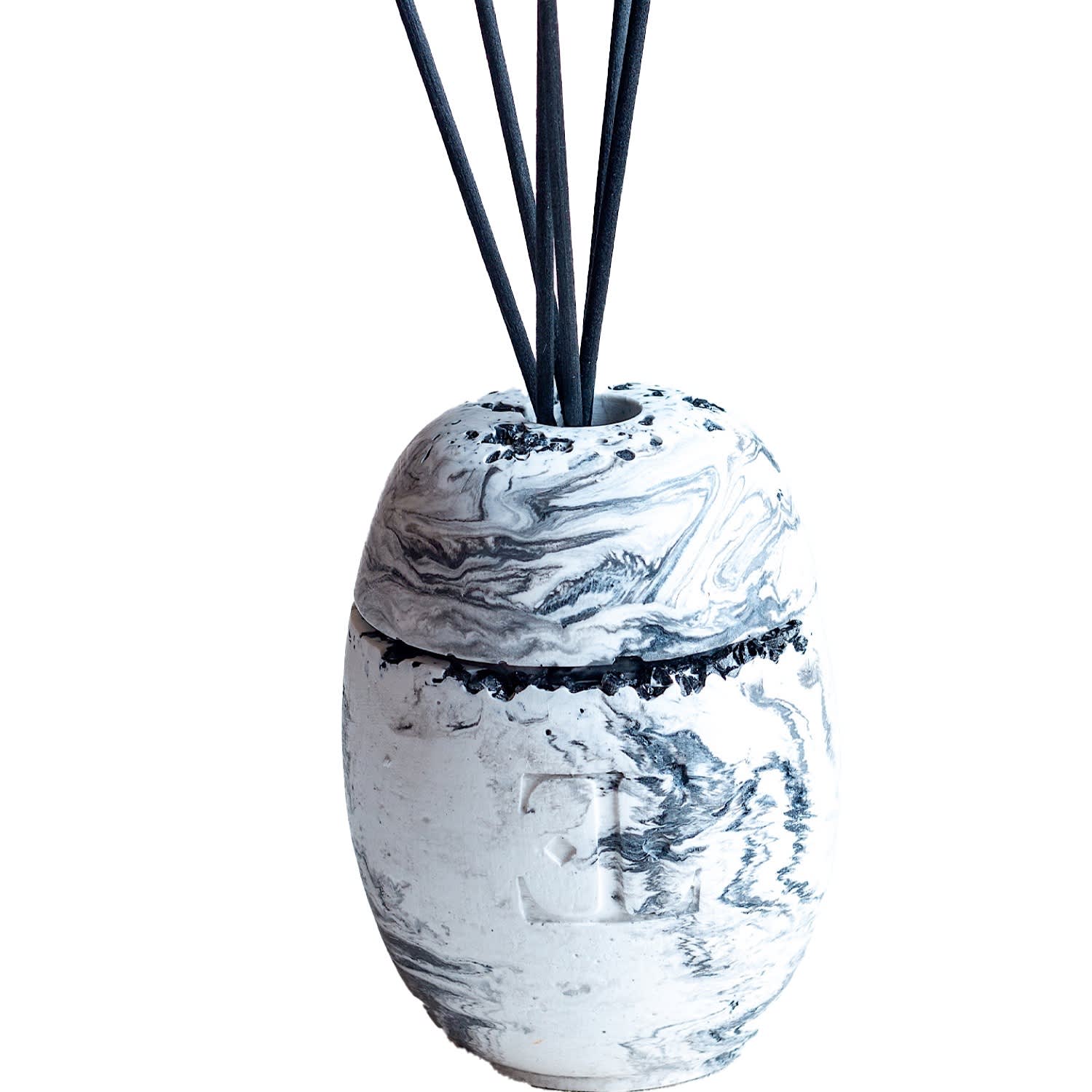 Esti Living Black / White Black Rose Reed Diffuser Set