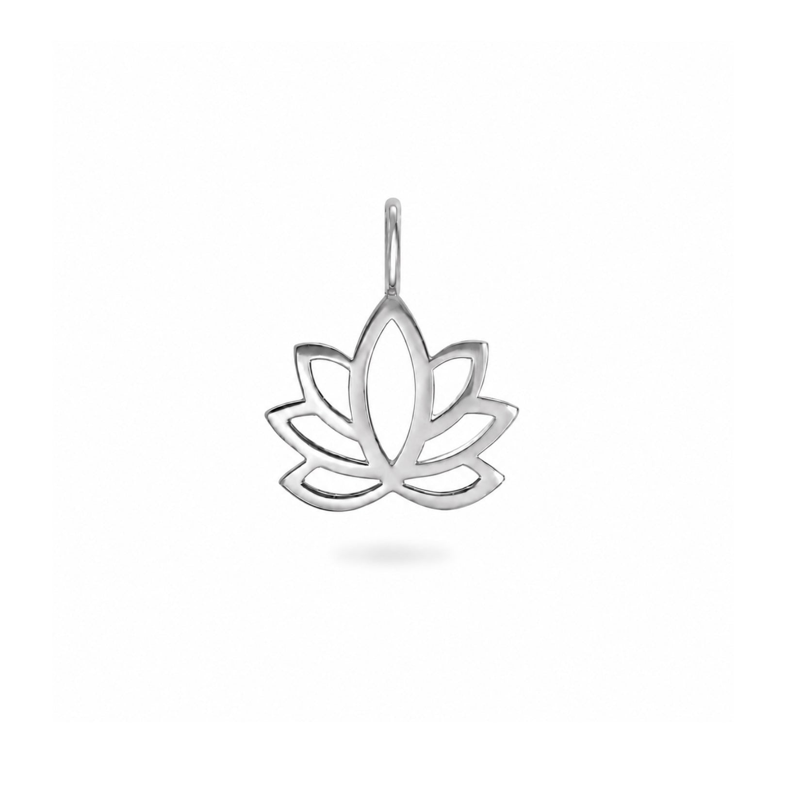 Zohreh Women's Lotus Flower Pendant Sterling Silver