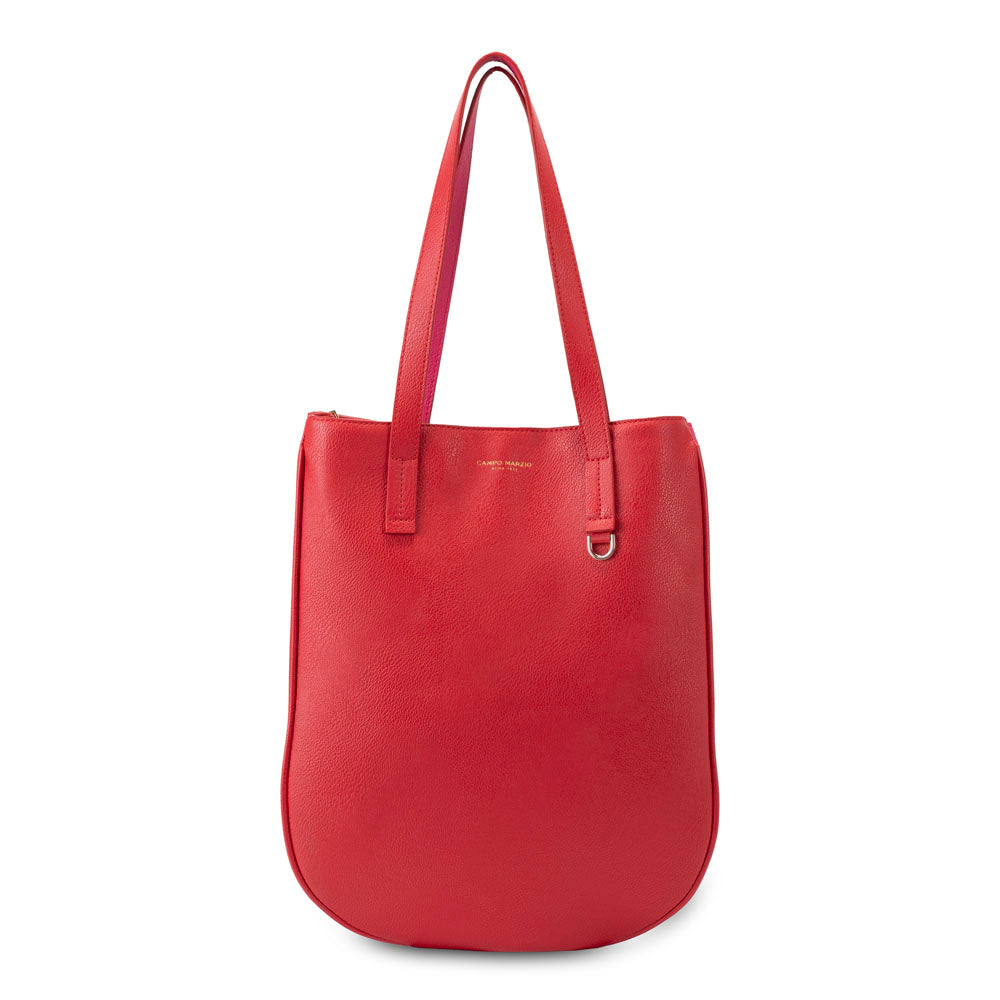 Women's Helena Shoulder Bag - Cherry Red | Campo Marzio Roma 1933
