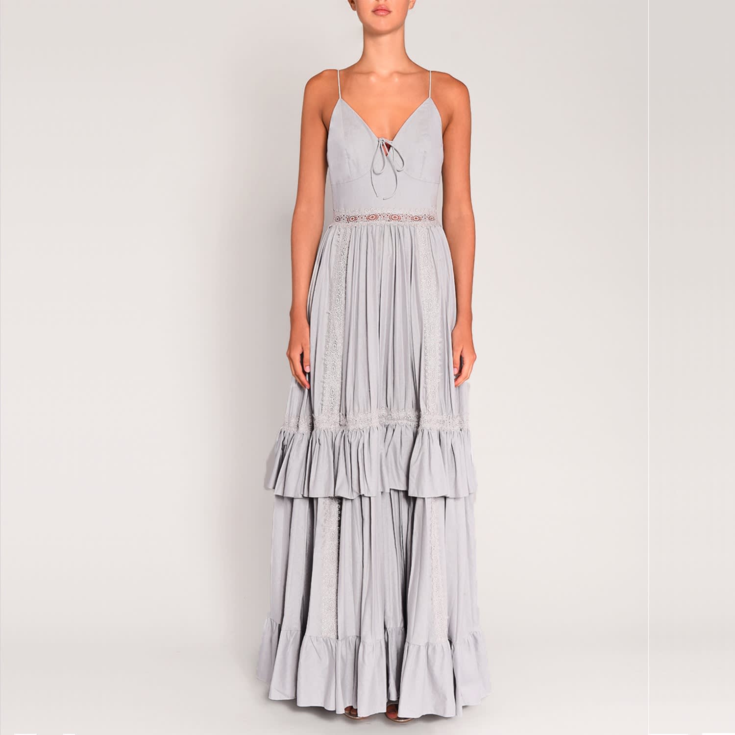 true decadence maxi dress with pleats