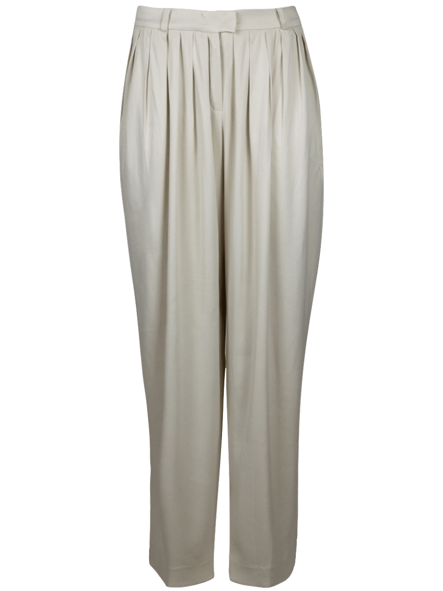 Helene Galwas Women's Neutrals Deily Pants Milkwhite