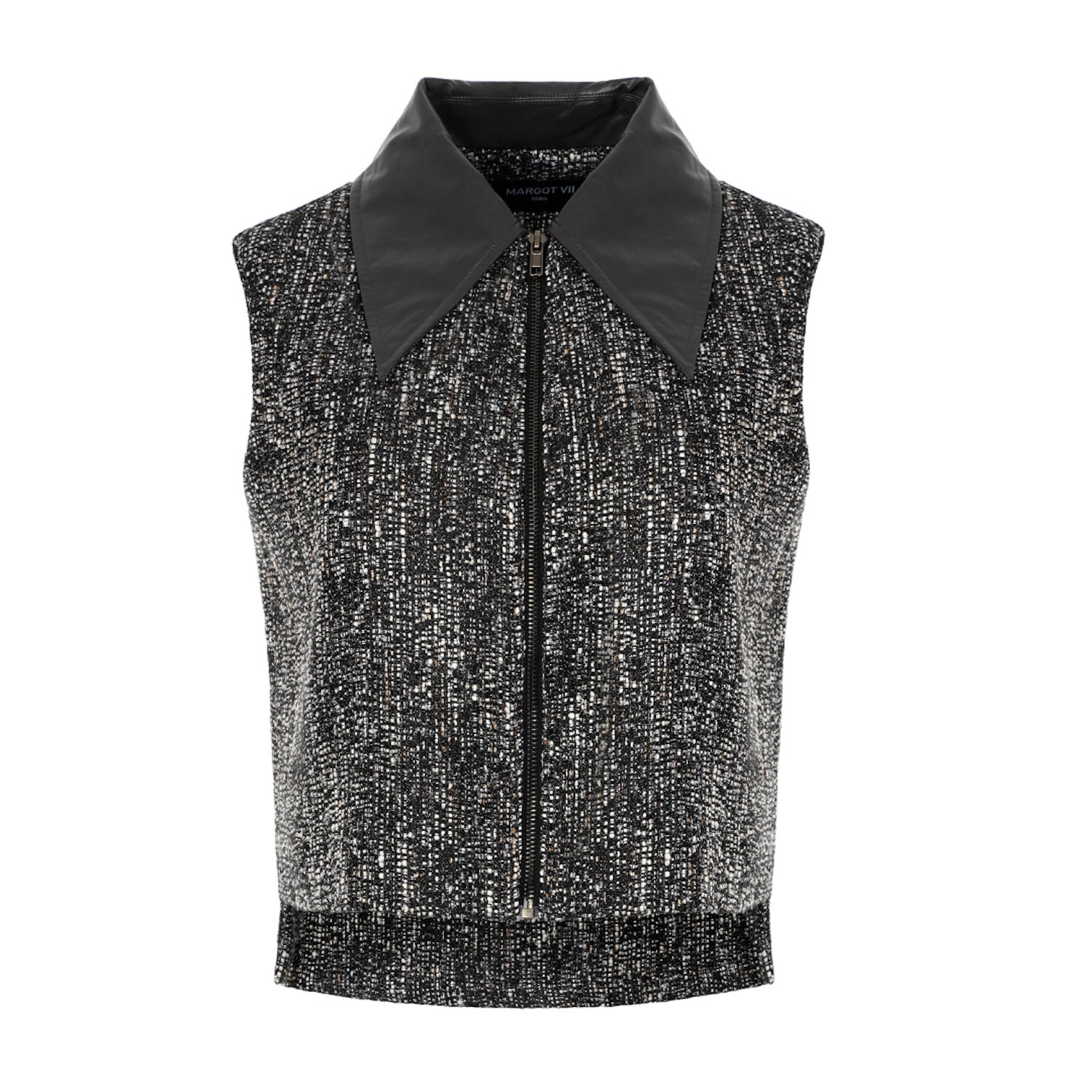 Margot Vii Women's Grey Va Vest In Black