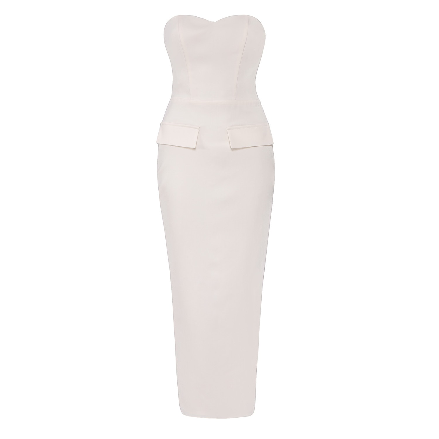 Vestiaire D'un Oiseau Libre Women's White Wool Midi Dress