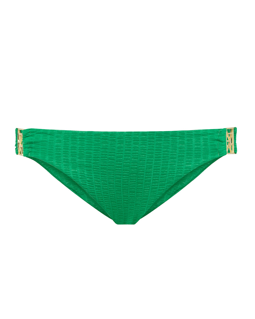 Leyla Maya Women's Green Kate Bikini Bottoms - Emerald Sea In Green