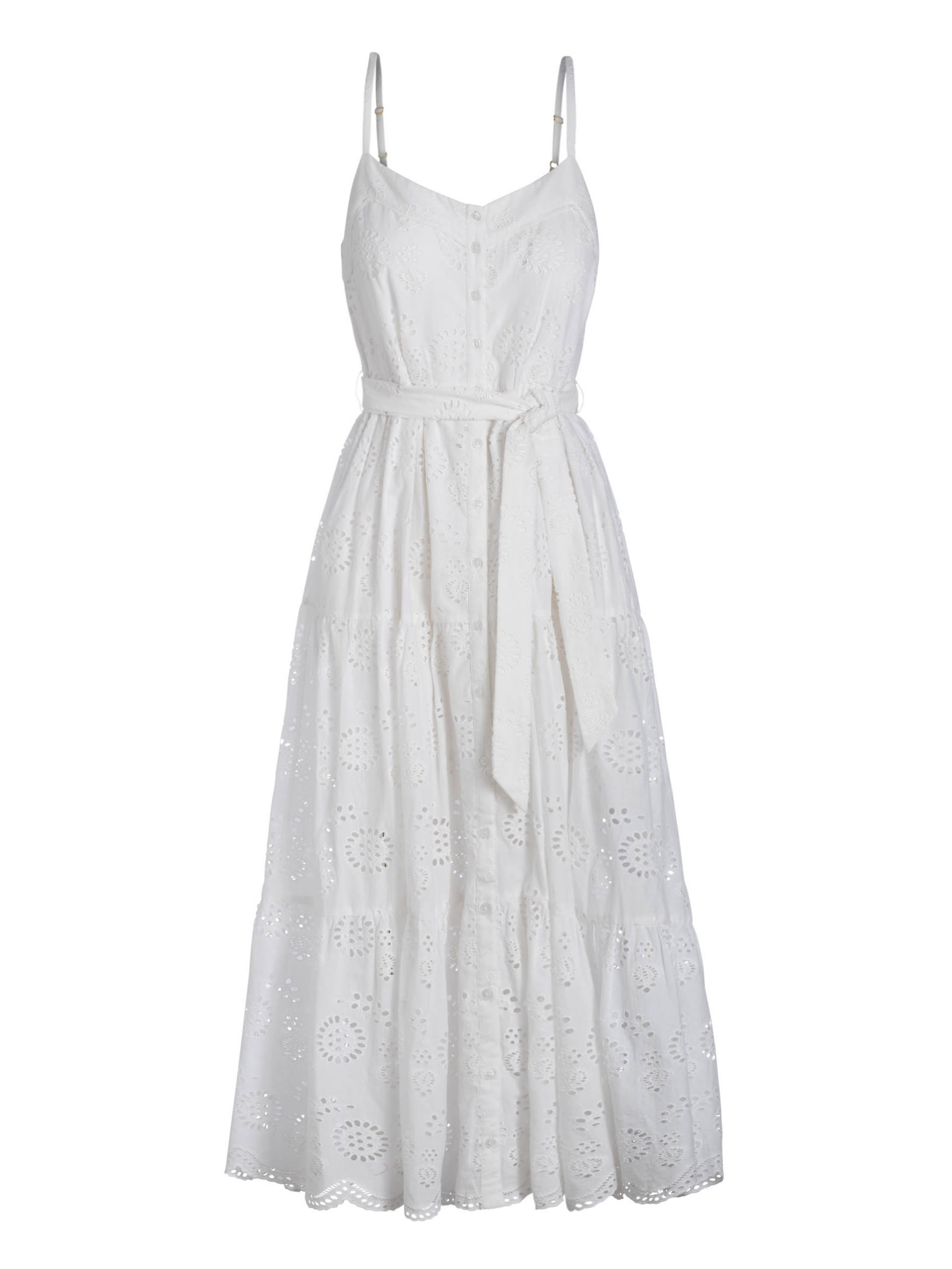 Change Of Scenery Women's Addyson Dress In Fresh White Eyelet
