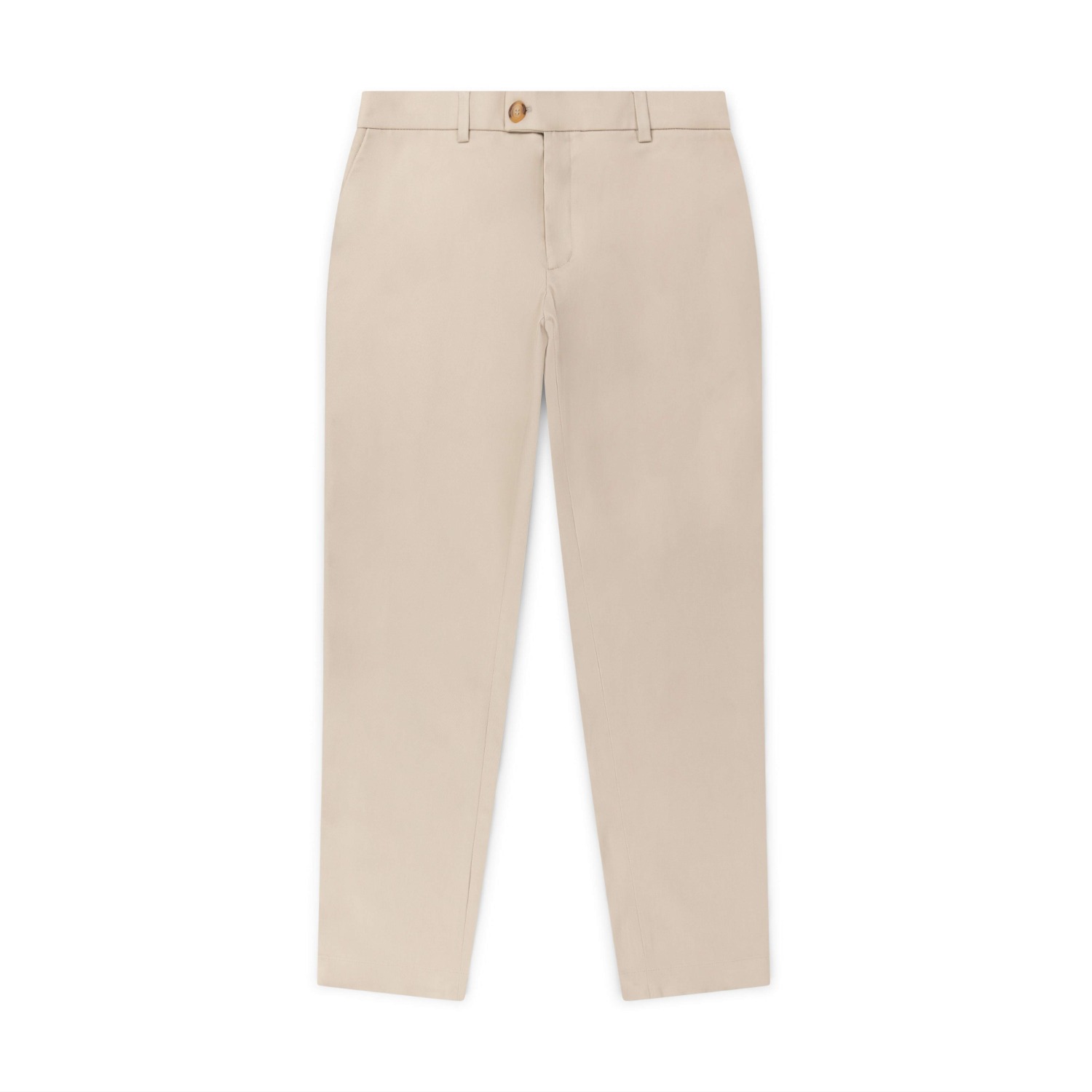 Marame Men's Neutrals Classic Tapered Chinos - Almond Taupe In Pink