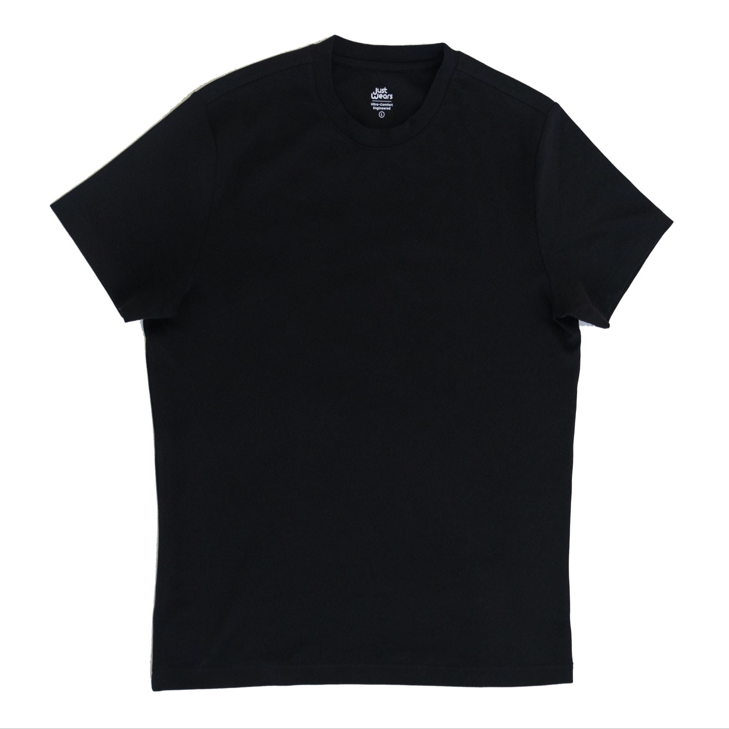 Justwears Men's The Ultimate Comfort Tee - Black In Black