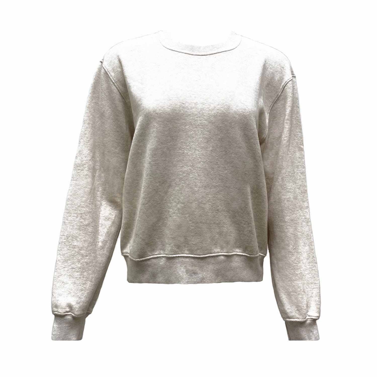 Earth Body Women's Neutrals Dole Cotton Cashmere Classic  Sweatshirt In Tannery