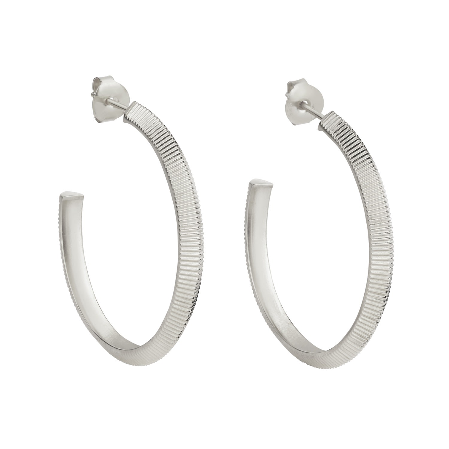 Women’s Tasa Hoops Silver Zoe and Morgan