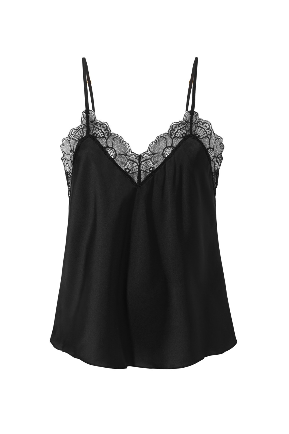 Perilla Women's Black Heart Chemise In Black