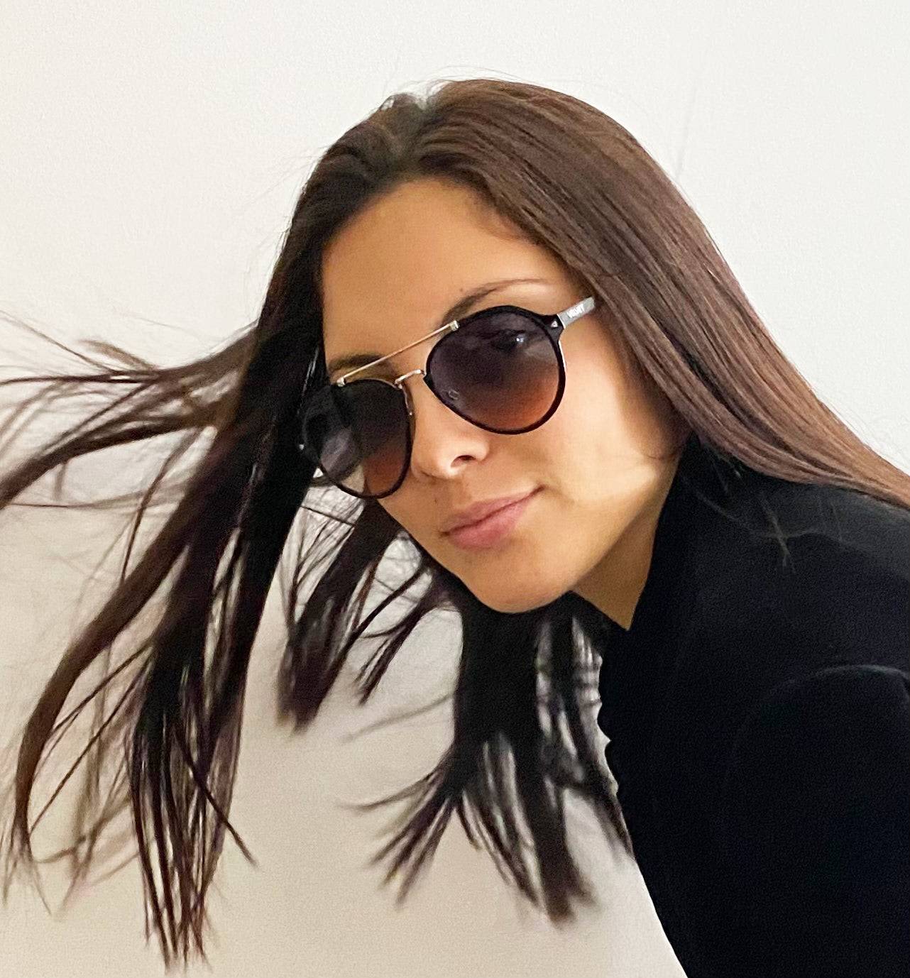 Velvet Eyewear Aviator Sunglass Style - Jesse - Black 