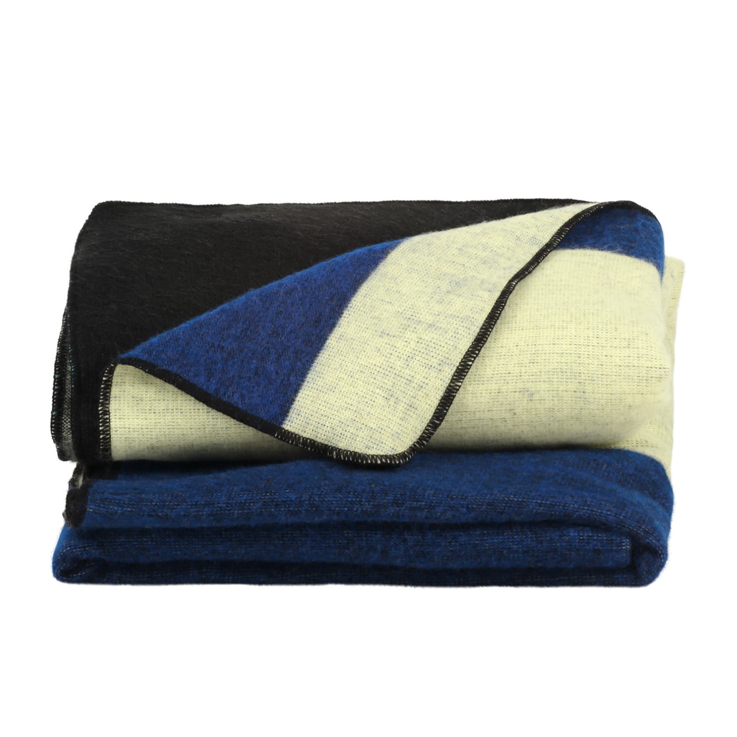 Alpaca Loca Blue Plaid Native The Square