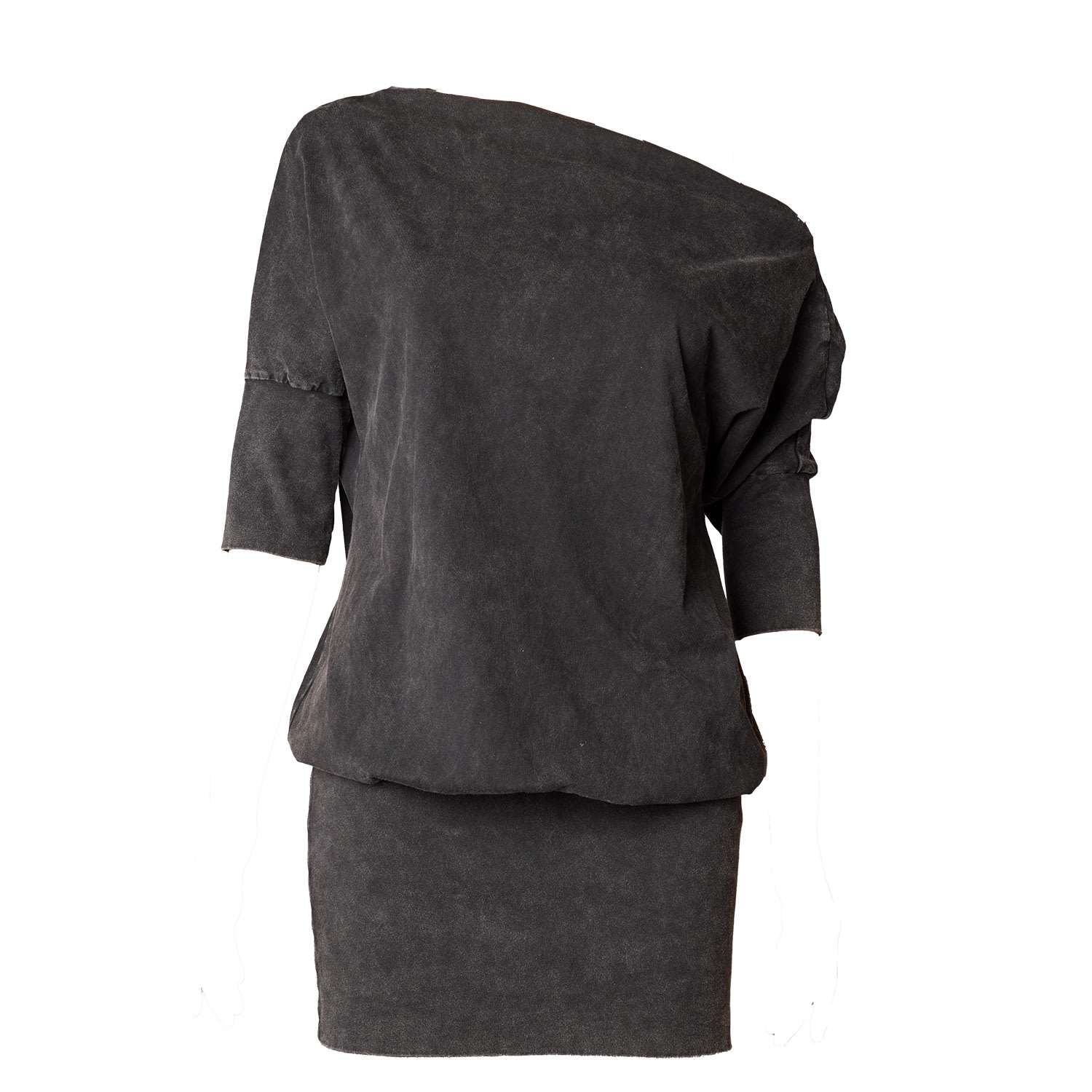 Love And Nostalgia Women's Black Gabby Ballet Tee Dress
