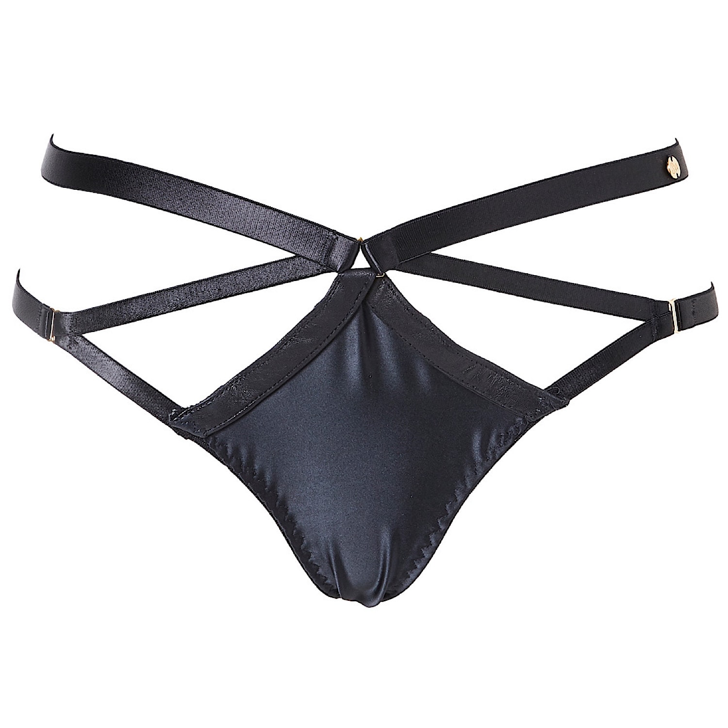 Something Wicked Women's Black Jade Ouvert Brief In Black