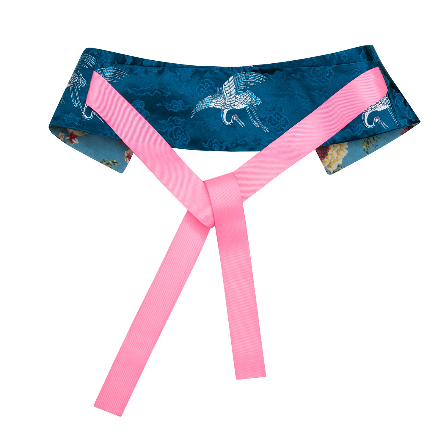 La Femme Mimi Women's Colorful Zerowaste Obi Belt