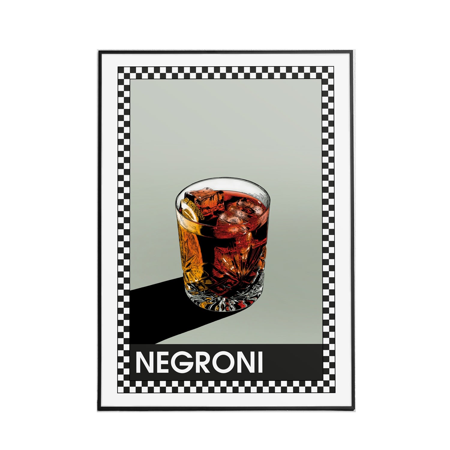 Negroni - Art Print S Abi Overland Jersey