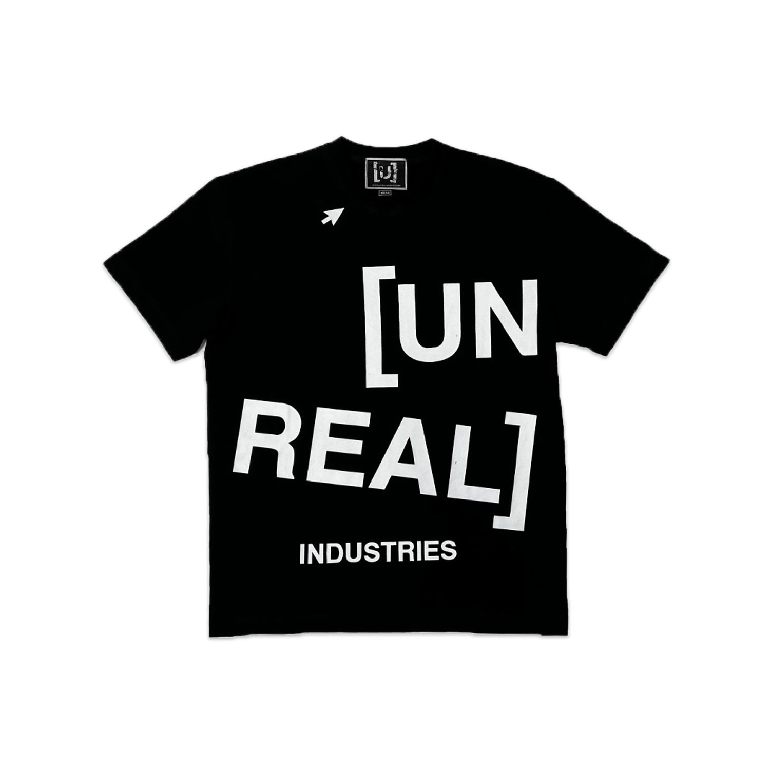 Men’s Black Unrealindustry Big Tee S/M Unreal Industry