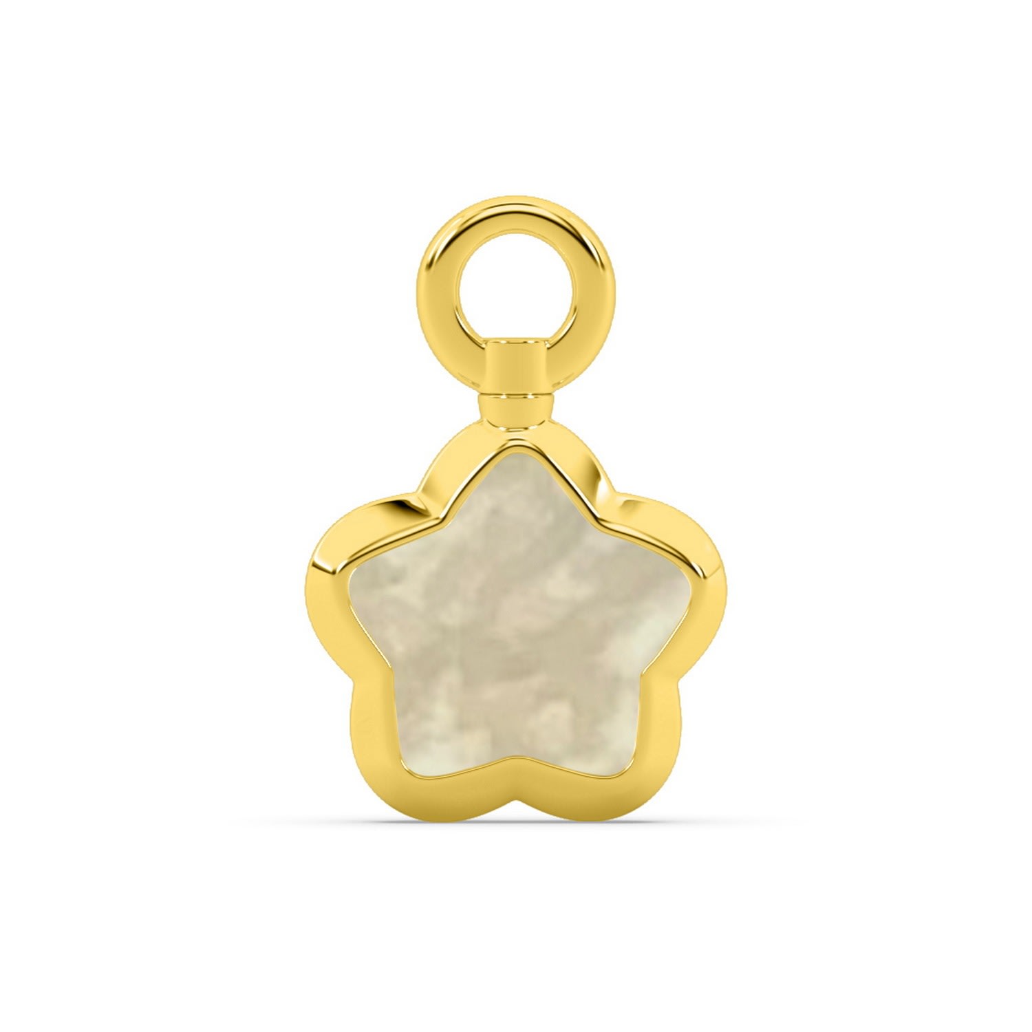 Women’s The Milky Dust Charm - Star Charm - Gold Oni Fine Jewelry