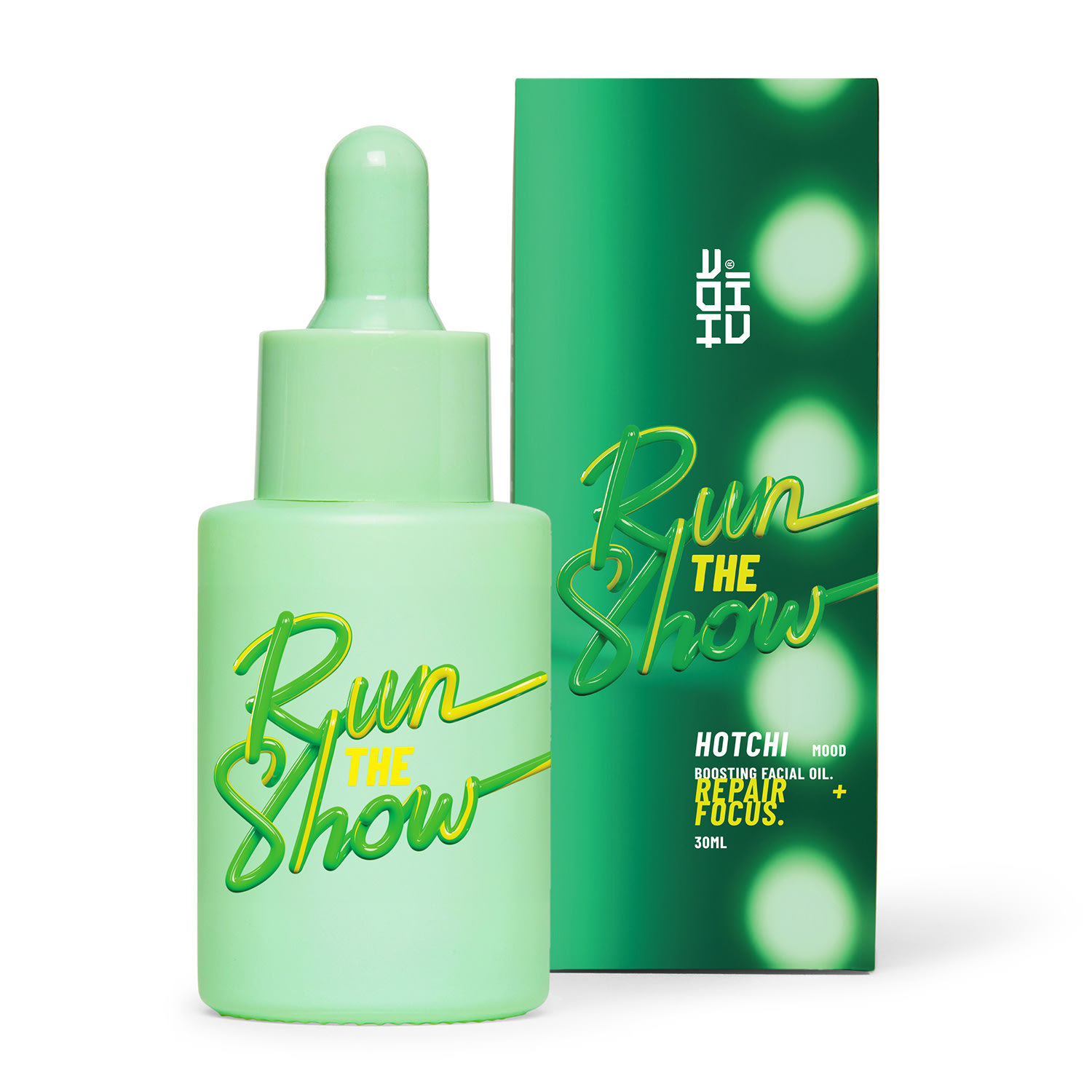 Green Run The Show Facial Oil | Hotchi Skincare