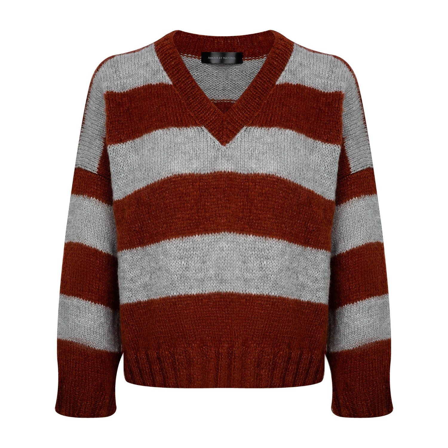 Brick color sweater 2025