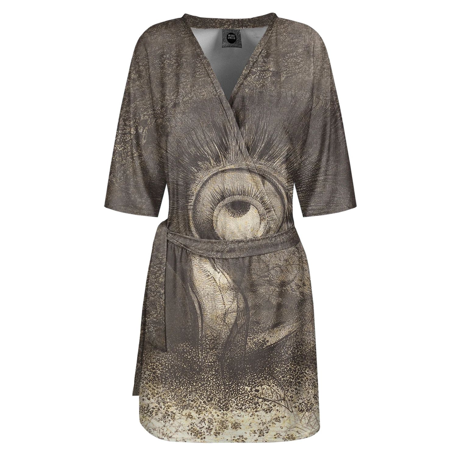 Aloha From Deer Women's Grey First Vision Attempted Envelope Dress In Grey