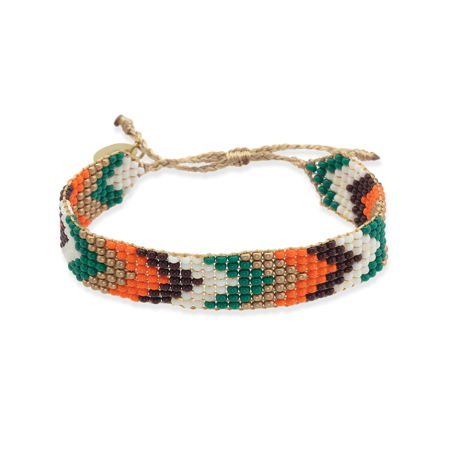 Milou Jewelry Women's Olivia Beaded Bracelet - Green In Green