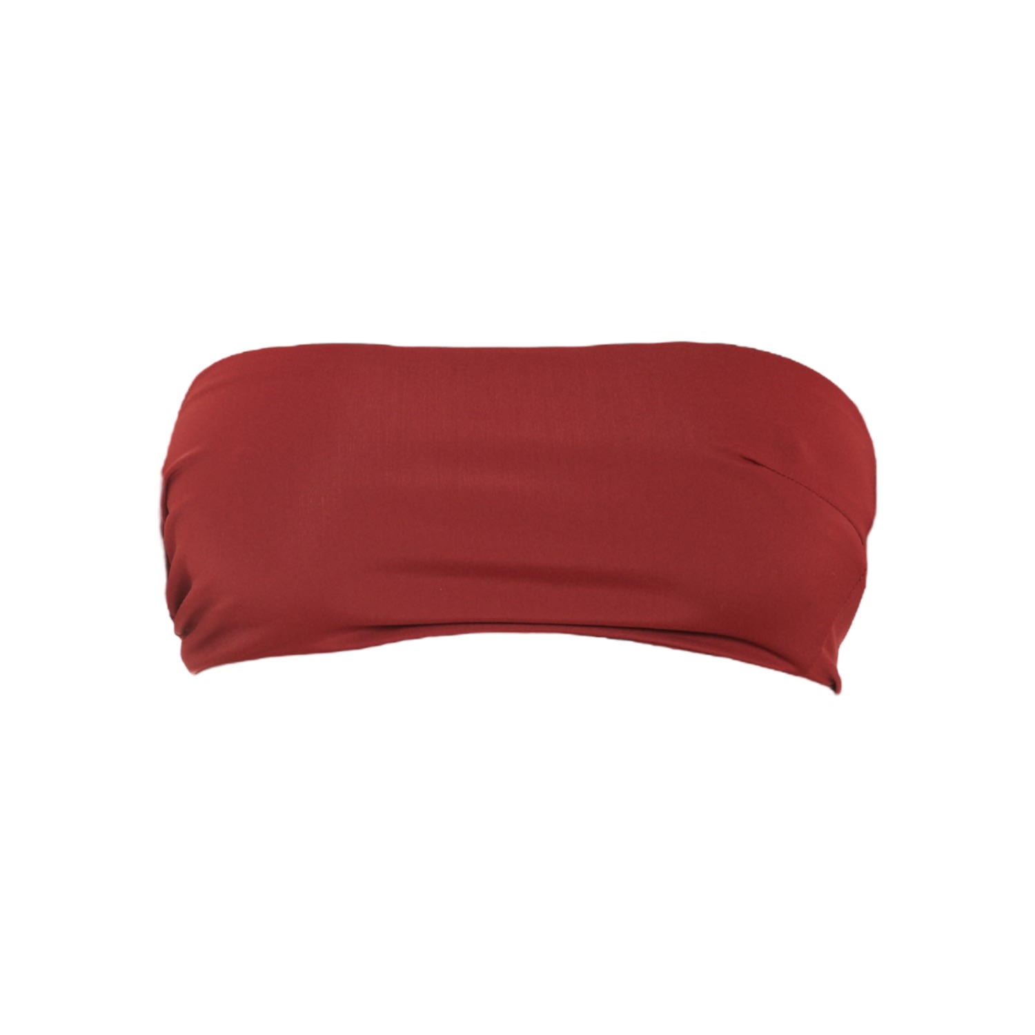 Rêve De Rive Women's Mercer Bordeaux Red Bikini Top In Red
