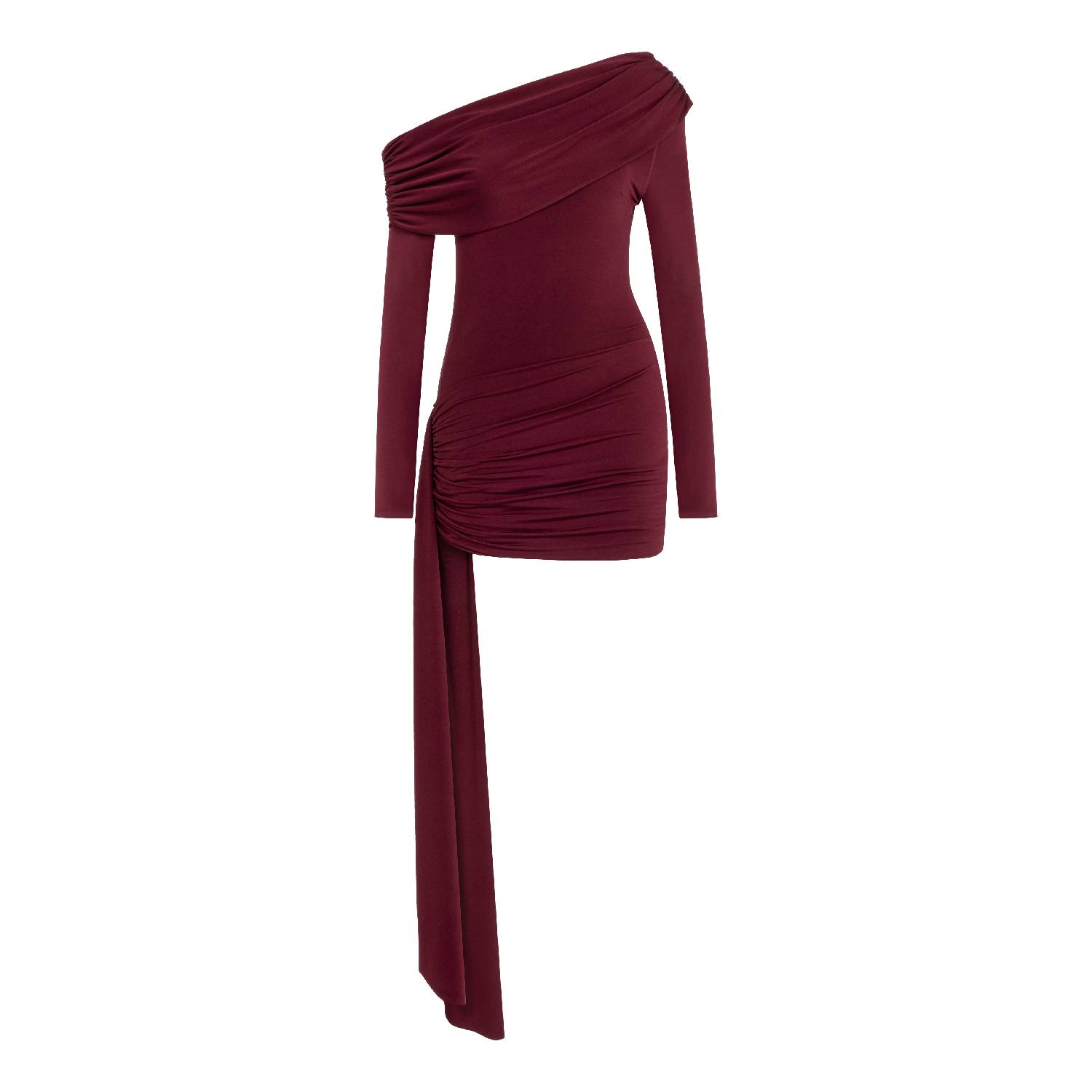 Khéla The Label Women's Red No Apologies Dress In Burgundy In Red